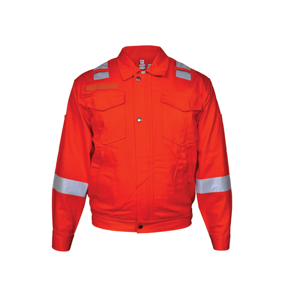 Fire Retardant Jacketl with reflective tape
